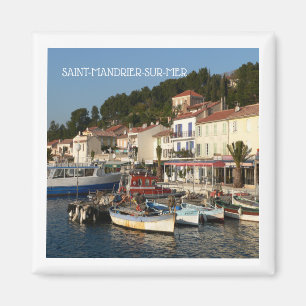 Imán zFR072 SAINT-MANDRIER-SUR-MER, Riviera francesa,