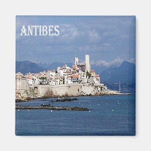 Imán zFR107 ANTIBES Riviera Francesa, Francia, Fridge
