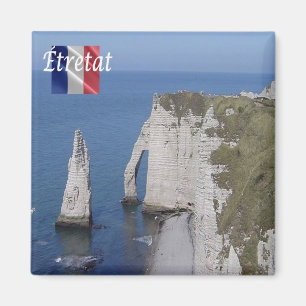 Imán zFR147 ETRETAT, Francia, Fridge