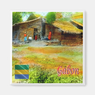 Imán zGA003 GABON, Collectie Tropenmuseum, Fridge