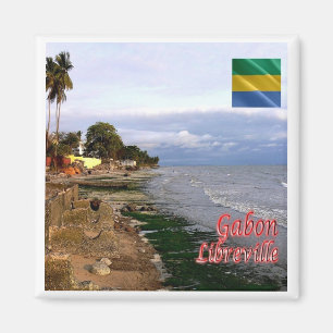 Imán zGA005 LIBREVILLE, Gabón, África, Fridge