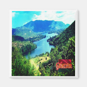 Imán zGH006 GHANA, Volta Lake, Africa, Fridge