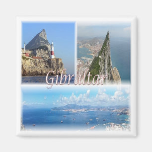 Imán zGI005 GIBRALTAR, Europa, Fridge