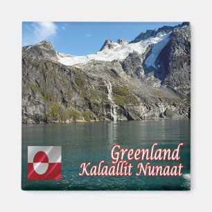 Imán zGL009 KALAALLIT NUNAAT, Nuuk Fjord, Groenlandia,