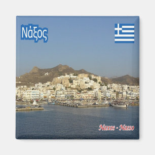 Imán zGR047 NAXOS, Grecia, Fridge