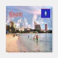 ZGU008 GUAM, TUMON Beach, Oceanía, Fridge