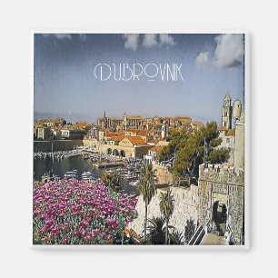 Imán zHR019 DUBROVNIK, Croacia, Fridge