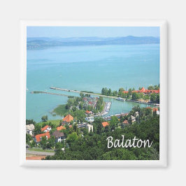 Imán zHU009 BALATON, Hungría, Europa, Fridge