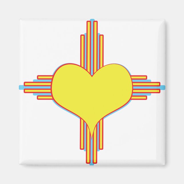 Imán Zia Heart (Frente)