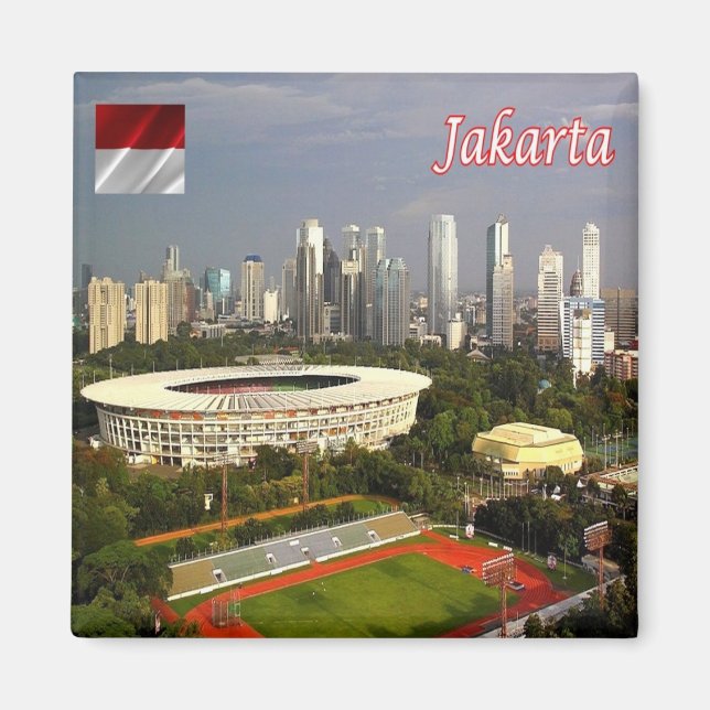 Imán zID013 JAKARTA, Estadio de la Ciudad, Indonesia, F (Frente)
