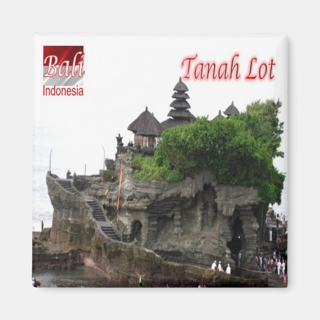 Imán zID020 TANAH LOT Bali. Indonesia, Asia, Fridge (Frente)