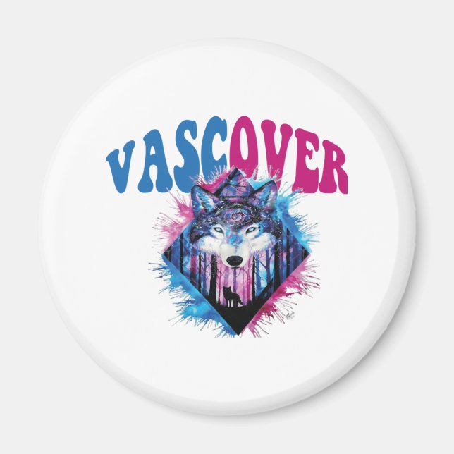 Imán Zidika vascover wolf  Essential (Frente)