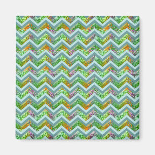 Imán Zigzag del vitral