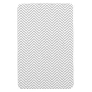 Imán ZigZag gris simple