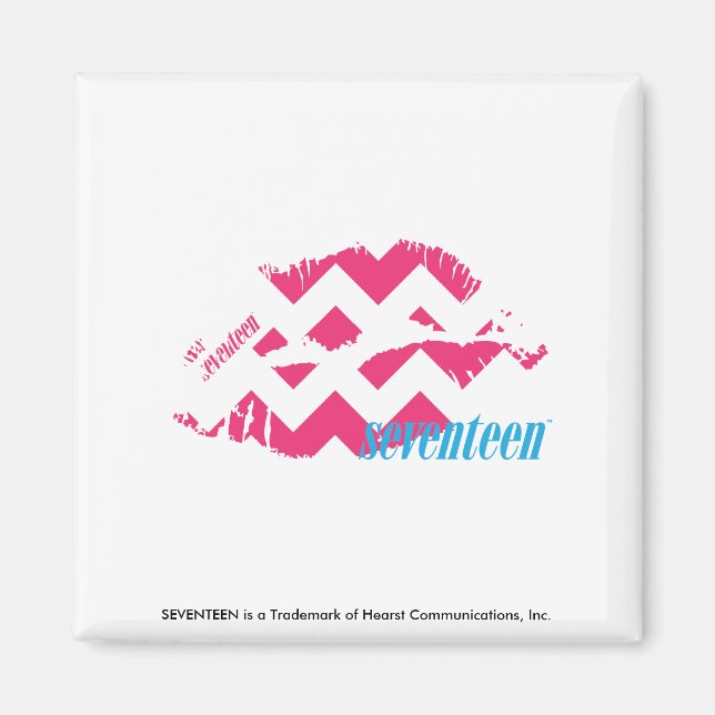Imán ZigZag Magenta (Frente)