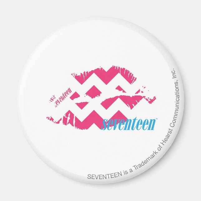 Imán ZigZag Magenta (Frente)