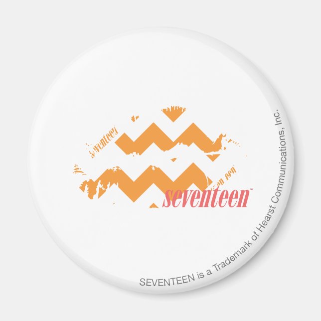 Imán ZigZag Naranja (Frente)