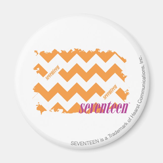 Imán ZigZag Naranja 4 (Frente)