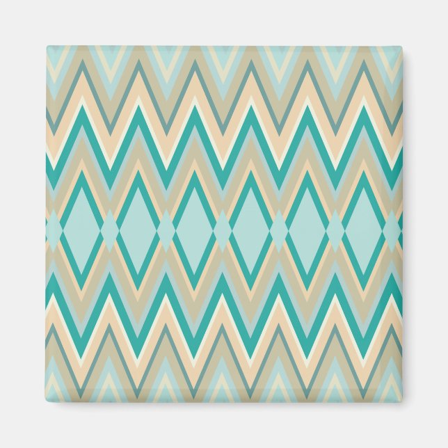 Imán zigzag-phones diagonal (Frente)