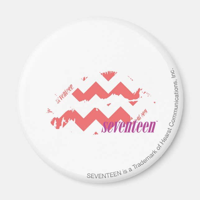 Imán ZigZag Pink (Frente)