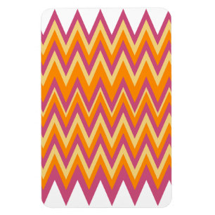 Imán ZigZag tribal azteca
