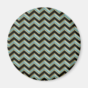 Imán ZigZag Verde azulado de oro negro