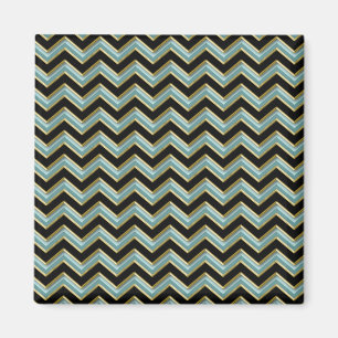 Imán ZigZag Verde azulado de oro negro