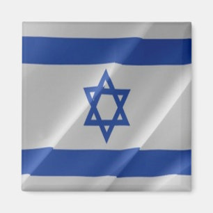 Imán zIL002 Israel, ondeando FLAG Israel, Fridge