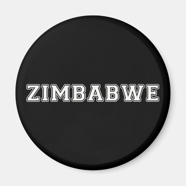 Imán Zimbabue (Frente)