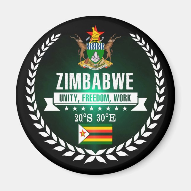 Imán Zimbabue (Frente)