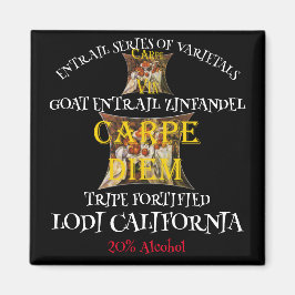 Imán Zinfandel entrañas de cabra de la tripa de Califor
