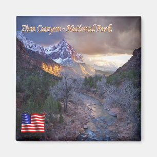 Imán ZION CANYON Parque Nacional zUS116, Utah, Fridge