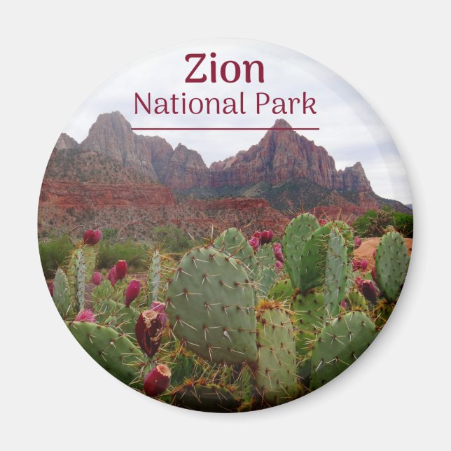 Imán Zion National Park Bloom Magnet (Frente)