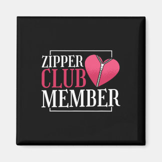 Imán Zipper Club Miembro de la Asociación de Enfermedad