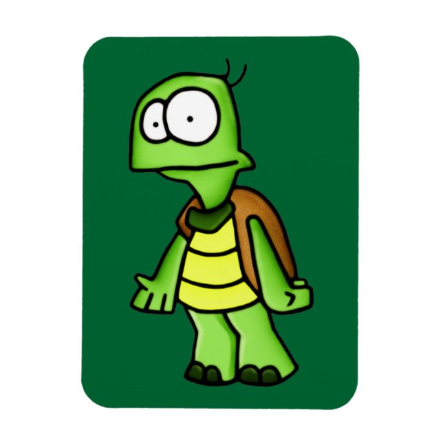 Imán Zippy, la tortuga (Vertical)