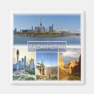 Imán zKZ003 ASTANA, Kazajstán, Asia, Fridge