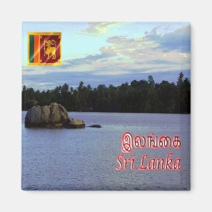 Imán zLK011 Río Bentota DHARGA Sri Lanka Asia, Fridge