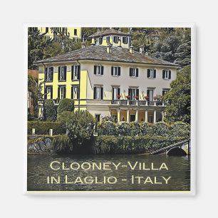 Imán zLMD116 CLOONEY-VILLA Laglio Lake Como, Fridge
