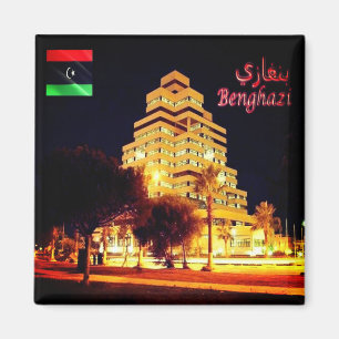 Imán zLY004 BENGHAZI, Libia, África, Fridge