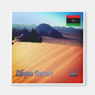 Imán zLY009 LIBIA, Desierto, África, Fridge