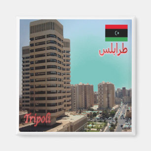 Imán zLY015 TRIPOLI, Libia, África, Fridge