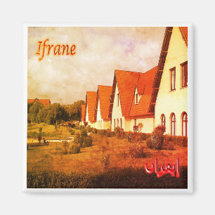 Imán zMA011 IFRANE, Marruecos, África, Fridge