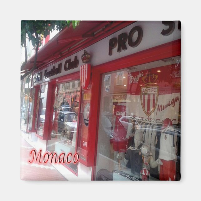 Imán zMC040 TIENDA EN MONACO, Nevera (Frente)