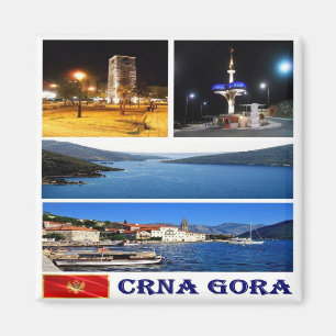 Imán zME005 CRNA GORA, Montenegro, Fridge