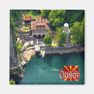 Imán zMK004 SKOPJE MATKA, Macedonia del Norte, Fridge