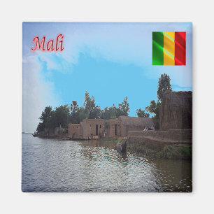 Imán zML007 MALI, Kakalodaga, África, Fridge