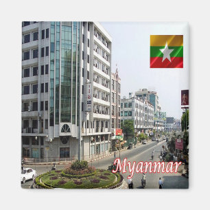 Imán zMM007 MANDALAY, Myanmar, Birmania, Asia, Fridge