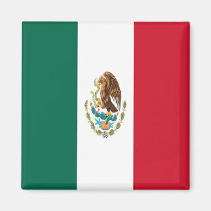 Imán zMX001 MÉXICO, Bandera, América, Fridge