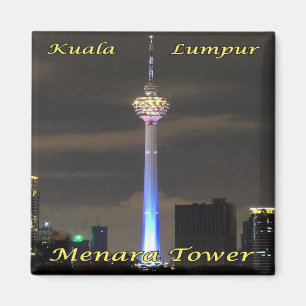 Imán zMY007 MENARA TOWER Kuala Lumpur, Malasia, Asia,