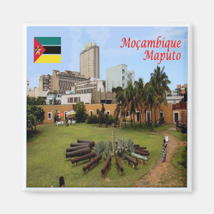 Imán zMZ006 MAPUTO, Mozambique, África, Fridge